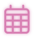 Icon of a Calendar - glowing like a neon sign